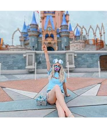 Mouse Ear Cosplay Party Hairband Shiny Bows Mouse Ears for Kids Girls Women Princess Party Decorations Cosplay (blue) - Buy Online on GoSupps.com