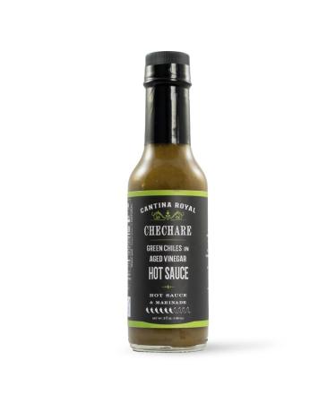 Cantina Royal Chechare Green Chiles in Aged House Vinegar Hot Sauce