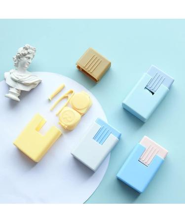 Buy Miedeon Contact Lenses Etui | 4-Piece Contact Lens Container Set - Durable & Portable for International Shipping - Buy Online on GoSupps.com