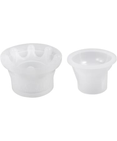 NUOBESTY 3 Pcs Crown Storage Box Silicone Mold Jewelry Boxes Earring Storage Organizer Diy Silicone Mold Whitex3pcs 10.5X7X6.5CMx3pcs - Buy Online on GoSupps.com
