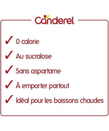 Canderel - Sucralose - Tablets Dispenser - Low Calorie - Sweetener - 80 Tablets - Buy Online on GoSupps.com