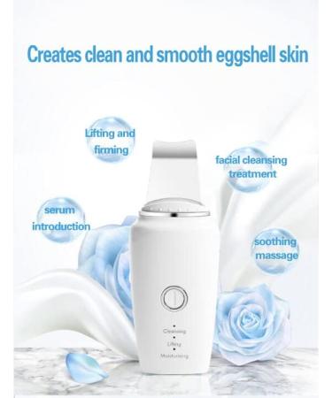Skin Scrubber Facial Scraper Skin Scraper Pore Cleaner Blackhead Remover for Deep Facial Cleansing-3 Mode Professional Facial Skincare Tools. - Buy Online on GoSupps.com