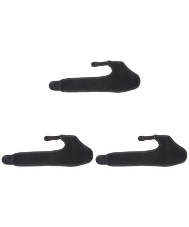 Healeved 2 pairs Big Separators Bunion of Toes Sleeves Pain Protector Hammer Black Valgus Toe Treat Hallux Relief in Straighteners Kit Splints Corrector Jointtoe mediumx3pcs Blackx3pcs