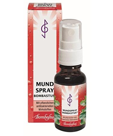 Mouth spray from Bombastus value pack of 3x20ml. With herbal antibacterial ingredients for quick oral care in between