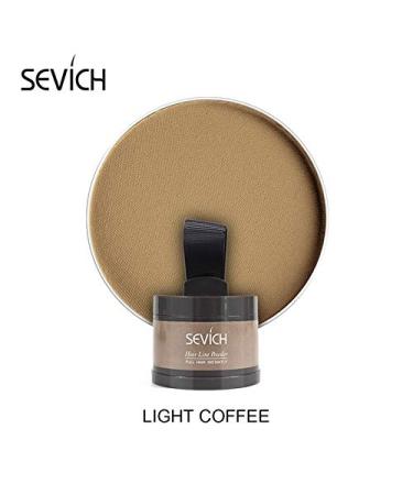 Sevich Instant Hairline Shadow Powder - Cover Grey Roots, Thinning Hairline, Eyebrows & Beard Line - Windproof & Sweatproof - Light Coffee - Buy Online on GoSupps.com