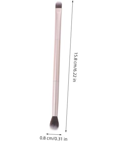 CANIGHT 20pcs Double Brush Makeup Brush Makeup Tools Beauty Tools Cosmetic Eye Brush Golden  - Buy Online on GoSupps.com