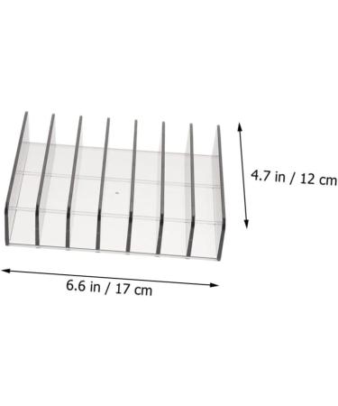 Gogogmee Beauty Cosmetic Transparent Organizer Cosmetics Eyeshadow Holder Compartment Makeup Plastic Holders - Buy Online on GoSupps.com