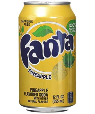 Fanta Fanta Pineapple 355 ml (lot of 24)