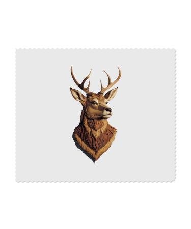 2 x microfiber cleaning cloths "Deer Head" (LC00024915)