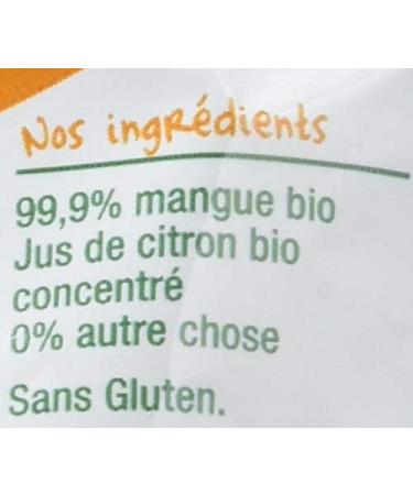 Good Go t - Organic - Mango Fruit Puree Bottle from 4 Months 120 g - Pack of 10 - Buy Online on GoSupps.com