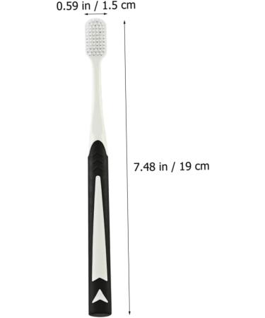 Ounona 16 Pairs Travel Toothbrush Set - Deep Cleaning Polypropylene Toothbrushes for Adults | Tooth Hygiene Accessories - Buy Online on GoSupps.com