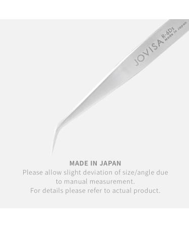 JOVISA R-6Ds Tweezer: Japan-Made Stainless Steel Eyelash Extension Tweezers for Mega Volume and 3D/6D Mink Lashes - Buy Online on GoSupps.com
