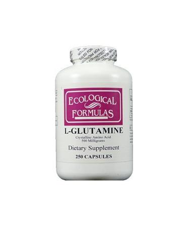 Ecological Formulas L-Glutamine 500 Mg 250 Caps