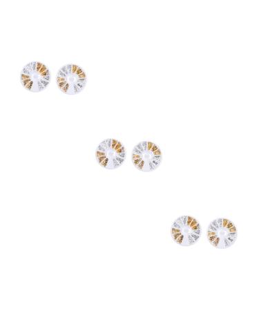 minkissy Rivet Decoration 6 Boxes Manicure Rivet Nail Accessories Nails Accessories Kerchief Headband Nail Rhinestone Diy Fingernail Patch Gold Appliques Embellishments Decor 3d Charm