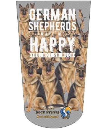 Buy Heal with Appeal Amputee Stump Sock | German Shepherd Makes Me Happy V2 | 3Ply Comfort - International Shipping Available - Buy Online on GoSupps.com