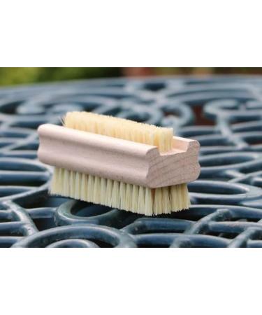 NUTSCENE Dual Sided Nail Brush for After Gardening Hand Care Natural Bristles Made In Scotland - Buy Online on GoSupps.com