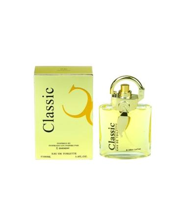 Classic Cologne Amber Woody fragrance for Men 3.4 fl. oz. Eau de Parfum Fragrance