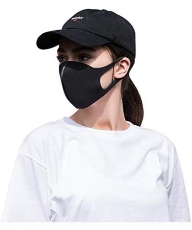 XIAOHONG 20 Pack Washable Reusable Fashion Face Masks - Breathable Anti-Dust Masks with Elastic Ear Loops for Adults - Buy Online on GoSupps.com