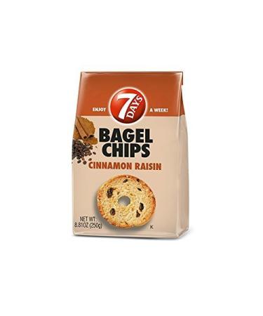 7Days Bagel Chips, Cinnamon Raisin, 8.81 Ounce Bag