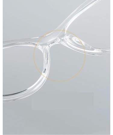 Fuqinqingoz Cat Eye Anti-Blue Light Reading Glasses - Stylish +100 Champagne Tiredness Alleviation - Buy Online on GoSupps.com