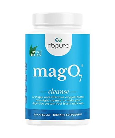 nbpure Mag O7 Oxygen Digestive System and Colon Cleanse and Detox Capsules, 90 Count