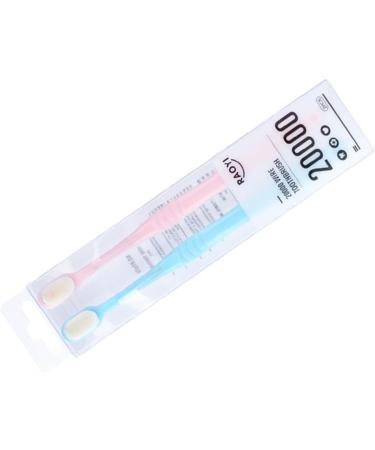 Mobestech 4-Piece Nylon Toothbrush Set with Dental Floss - Gum Care Toothbrushes for Adults & Pregnant Women - International Shipping Available - Buy Online on GoSupps.com