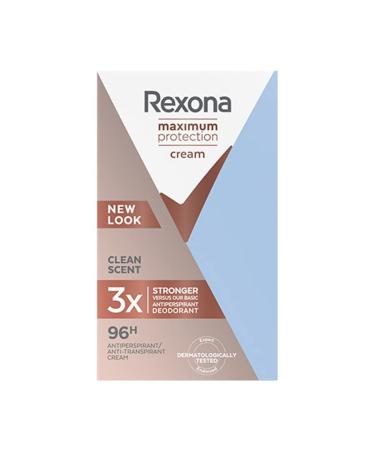 Rexona Maximum Protection Sensitive Dry Antiperspirant Cream 45ml - Gentle Sweat Protection - Buy Online on GoSupps.com