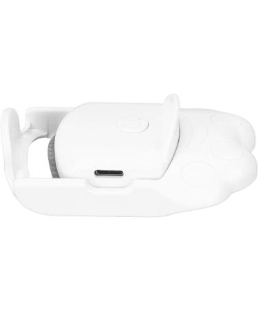 Verdant Touch Rechargeable Heated Eyelash Curler Heated Eyelash Curler USB Rechargeable Quick Curling Mascara Clip with Steel Comb White - Buy Online on GoSupps.com