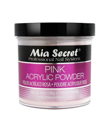 Mia Secret Professional Liquid Monomer 4 oz + Pink Acrylic Powder 4 oz Nail System - Best Quality Nail Products - Buy Online on GoSupps.com