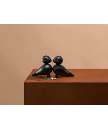 Buy Kay Bojesen Lovebirds 9 cm - Black Songbirds Pair | International Shipping Available - Buy Online on GoSupps.com