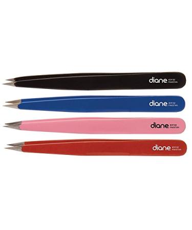 Diane D9182 Pointed Tip Tweezer Assorted Point tip