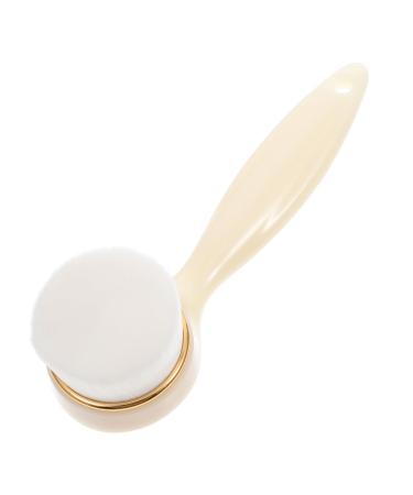 Housoutil Face Brush Handheld Face Scrubbers Manual Facial Brush Handheld Face Wash Brush Silicone Facial Brush Face Wash Brush for Pore Cleansing Silica Gel Miss Washing Device Long Handle