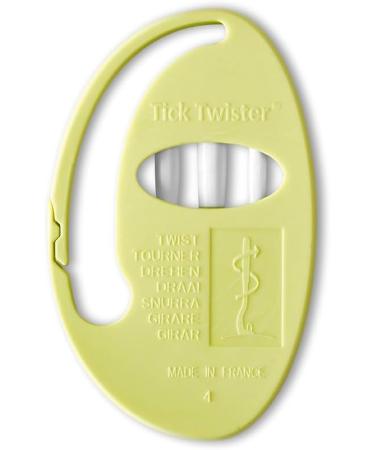 Tick Twister Clipbox - 3 Tick Removers for Dogs Cats Horses & People | Original French Design Green - Buy Online on GoSupps.com