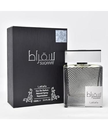 100% Original Arabic Luxury Suqraat 100-ML EDP Men Fragrance Perfume fresh warm and sexy Scent 3.38Floz Spray.