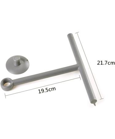 Qtynudy Cleaning Water Spot Scraper Washing Wiper Hanger Floor Window Cleaning Water Wall Hanging with Handle B White - Buy Online on GoSupps.com
