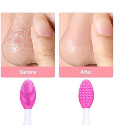 BULABULA 2 x Lip and Nose Scrub Brush Silicone Exfoliating Lip Brush Double-Sided Soft Lip Nose Exfoliator Scrubber Tool Redred. - Buy Online on GoSupps.com