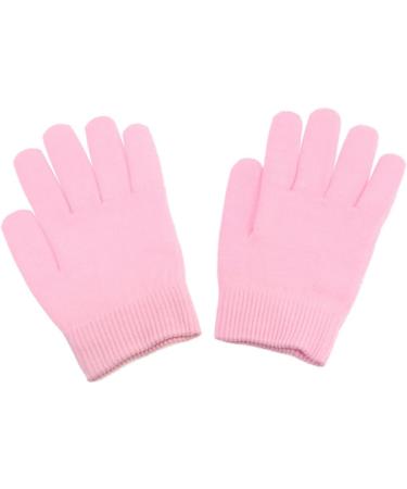 Moisturizing Spa Gloves with Gel Lining | Soft Cotton & Essential Oils for Dry Hands - Pink - Buy Online on GoSupps.com