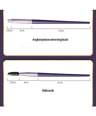 Panysilioer 10 Pieces Soft Natural Hair Makeup Brush Professional Foundation Powder Eyeshadow Make Up Brush Set - Buy Online on GoSupps.com