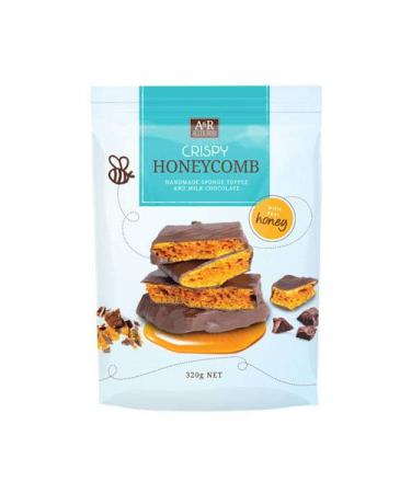 Alli & Rose Crispy Honeycomb Sponge Toffee Milk Chocolate Honey 320 g