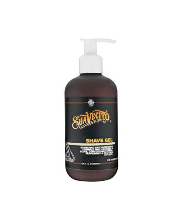 Suavecito Shave Gel 8 oz. Pump Bottle Hydrating & Skin Protective Formula Men's Grooming