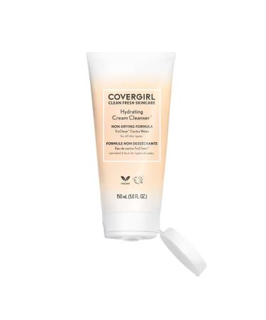 COVERGIRL Clean Fresh Skincare Hydrating Cream Cleanser 5 Fl Oz - Pack of 1 - Buy Online on GoSupps.com