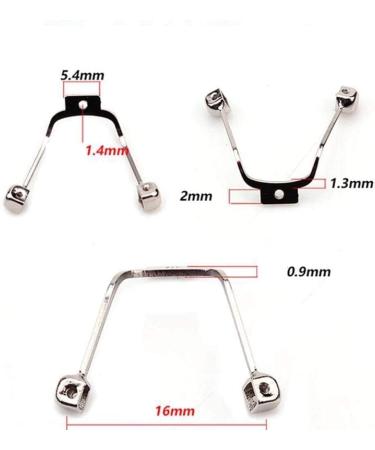 EPASHA Eyeglass Repair Kit Nose Pads & Metal Holder Replacement for Eyeglasses | Durable & Easy to Use - Buy Online on GoSupps.com