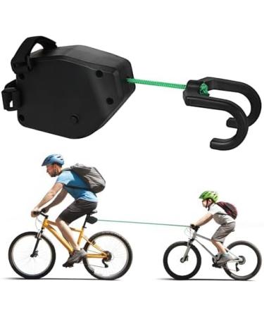Schappe Rope Bike for Children - 2.5m Retractable Tow Rope System | 500 lbs Capacity | Safe Parent-Child Bike Towing Belt - Buy Online on GoSupps.com