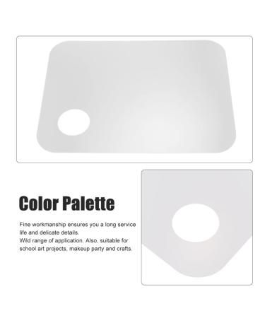 Beaupretty Color Palette Set - Korean Makeup Foundation Spatula & Artist Tools | Mix Colors with Acrylic & Metal Cosmetic Plates - Buy Online on GoSupps.com