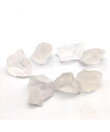 Natural Crystals and Stones 3pc Natrual Clear Quartz Crystal Raw Rock Polishing Stone for Reiki for Decoration kaixun - Buy Online on GoSupps.com