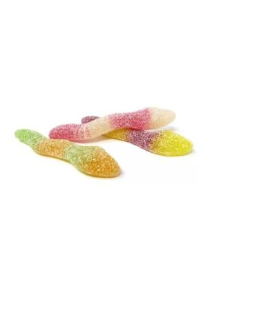 Kingsway Fizzy Snakes Sour Fruit Flavour Gummy Sweet Candy Buffet Pick n Mix 1kg