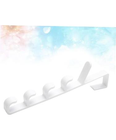 GLEAVI 4 pcs Door Rack Towel White Hooks Holders Multifunctional Portable The Over Hanging Hanger Hat Coat 2pcsx2pcs Whitex2pcs - Buy Online on GoSupps.com