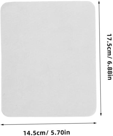 FOMIYES 40 Pcs Glasses Cleaning Cloth - Premium Lens Cloths for Camera & Eyeglasses - Soft Durable & Effective Lens Wipes - Perfect for Eyeglass Cleaners - Grey 17.5x14.5cm - Buy Online on GoSupps.com