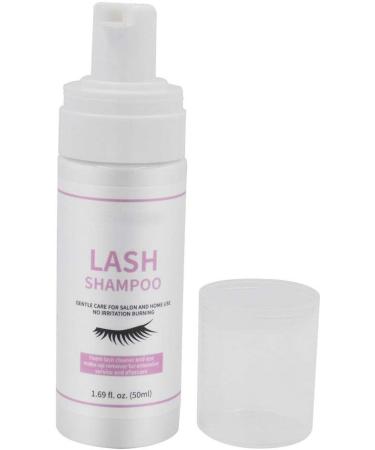 50ml Gentle Eyelash Cleanser & Foam Shampoo for Extensions - Removes Oil & Makeup Residue - Buy Online on GoSupps.com