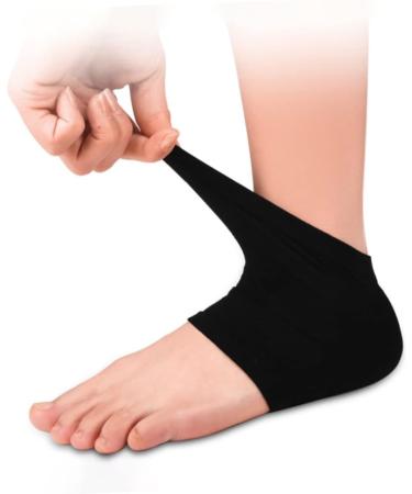 GLEAVI 10 Pairs Anti-Rip Heel Socks - Reusable Foot Support & Protector for Outdoor Use | Washable & Portable Heel Sleeves - Buy Online on GoSupps.com